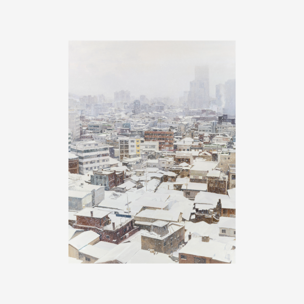 Snow in Seoul — unframed