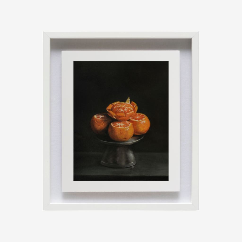 Tangerines — framed