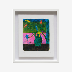 Market Flowers — framed